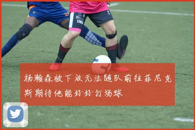 杨瀚森被下放无法随队前往菲尼克斯期待他能好好打场球